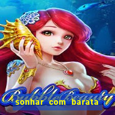 sonhar com barata no jogo do bicho